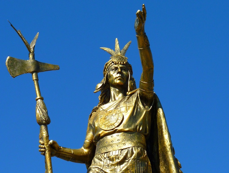 Statue in Peru